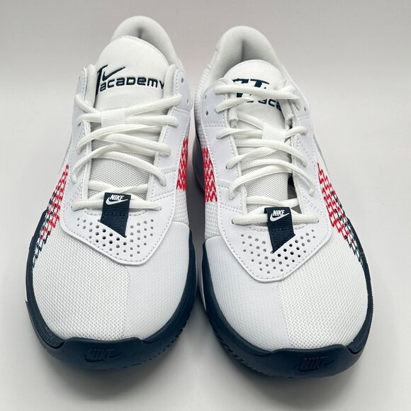 Men's Nike Air Zoom GT Cut Academy USA White Obsidian HM9424-100 Size 10 - Picture 2 of 10
